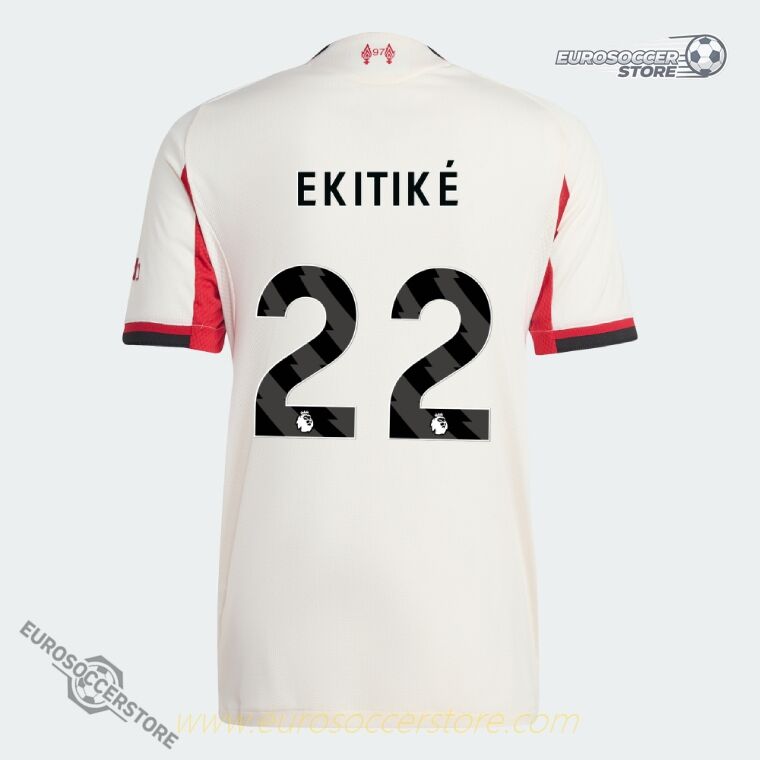 EKITIKÉ's 25-26 Liverpool Away Player Version Jersey