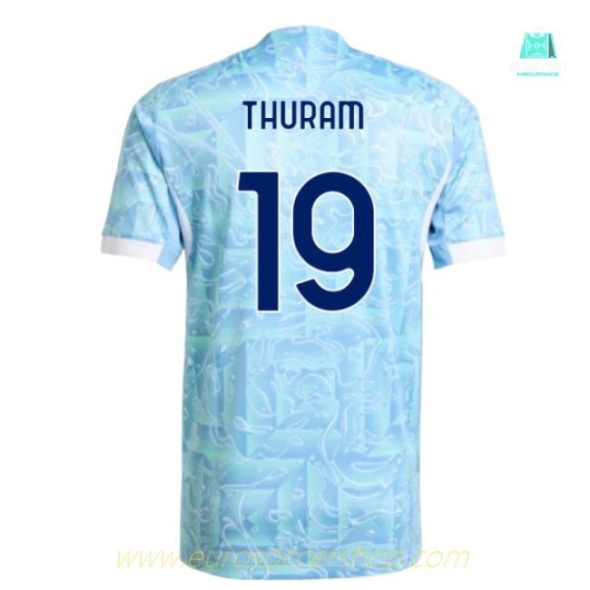 2025-2026 Juventus Authentic Away Shirt (Thuram 19)
