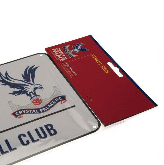 Men's Crystal Palace FC White Street Sign