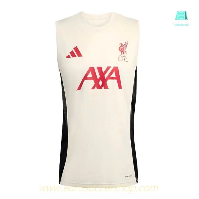 2025-2026 Liverpool Sleeveless Jersey (White)
