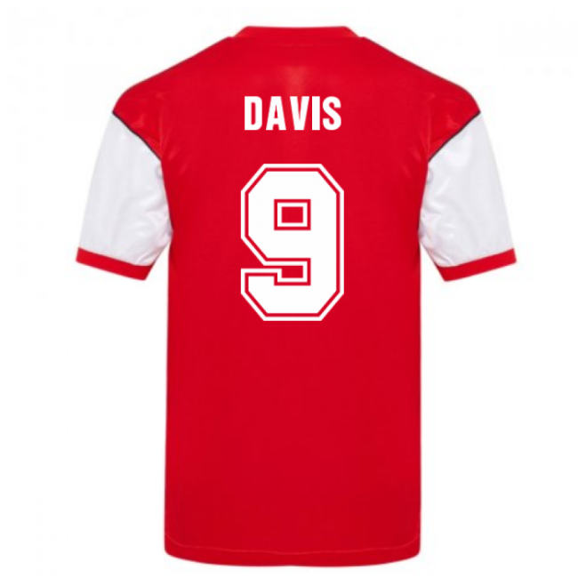 Davis 9 New Arsenal Home Football Shirt 2025-2026