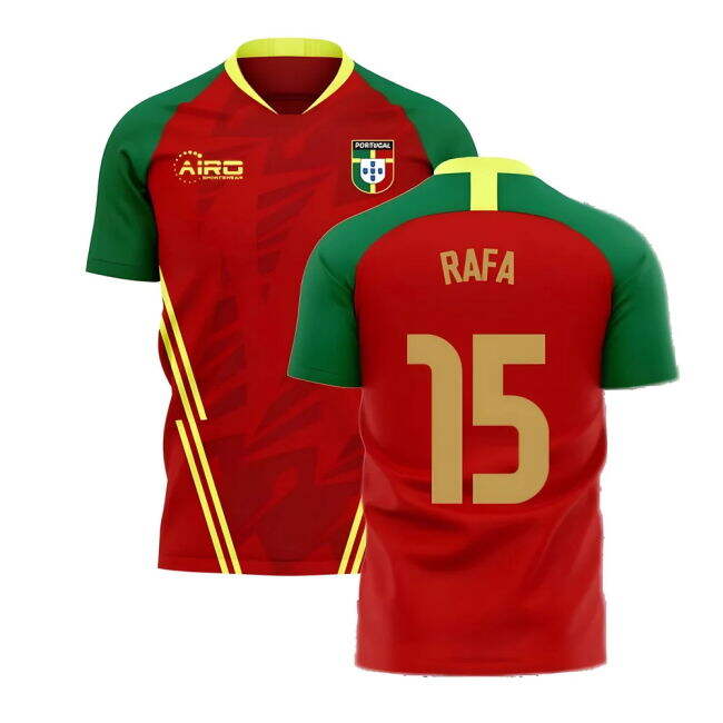 RAFA 15 Licensed Copy Portugal Home Fan Jersey for Adults