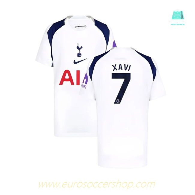 2025-2026 Tottenham Hotspur Home Shirt (Kids) (Xavi 7)