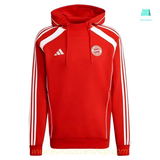 2025-2026 Bayern Munich UBP Doubleknit Hoody (Red)