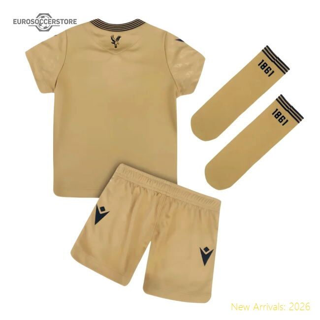 Authentic 2025-2026 Crystal Palace Third Baby Kit - Premium Quality