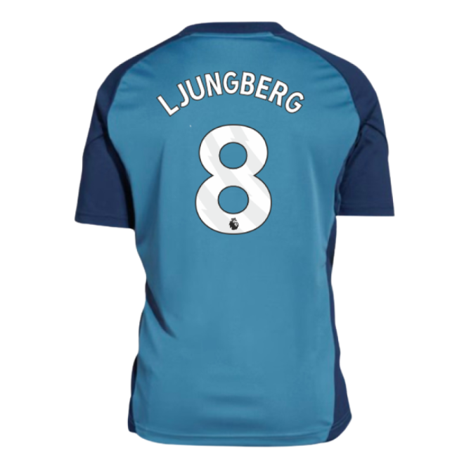 2025-2026 Arsenal Training Shirt (Blanch Blue) - Kids (Ljungberg 8)...