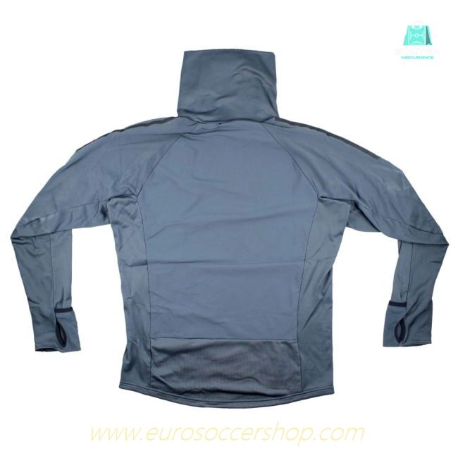 Bayern Munich 2010-11 Long Sleeve Adidas Training Top With Snood (M) (Excellent)