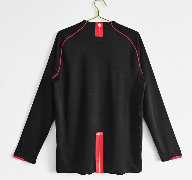2007-2008 Man United kit third long sleeve