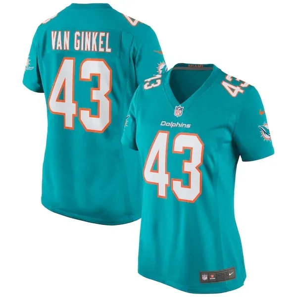 None Game Football Jersey - Aqua M | team jersey | NFL Football