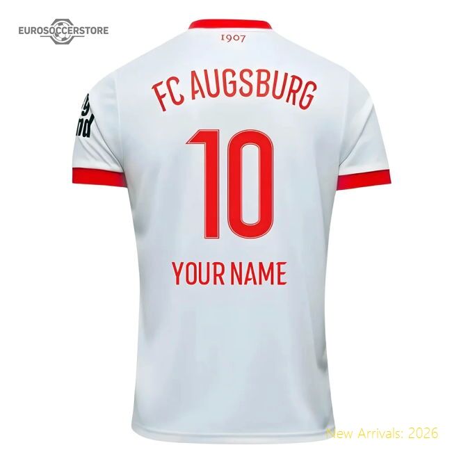 Premium 2025-2026 Fc Augsburg Home Shirt (your Name) - Match Quality