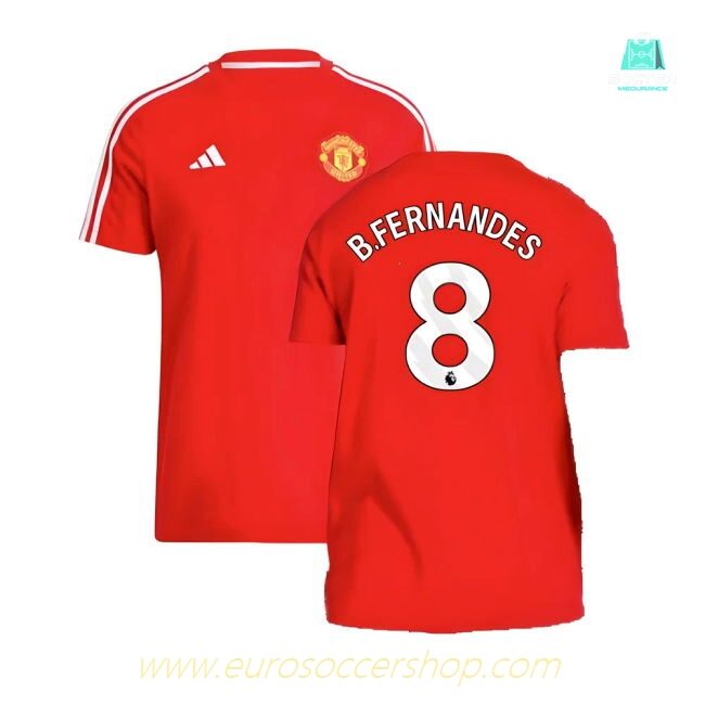 2024-2025 Man Utd DNA Tee (Red) (B.Fernandes 8)