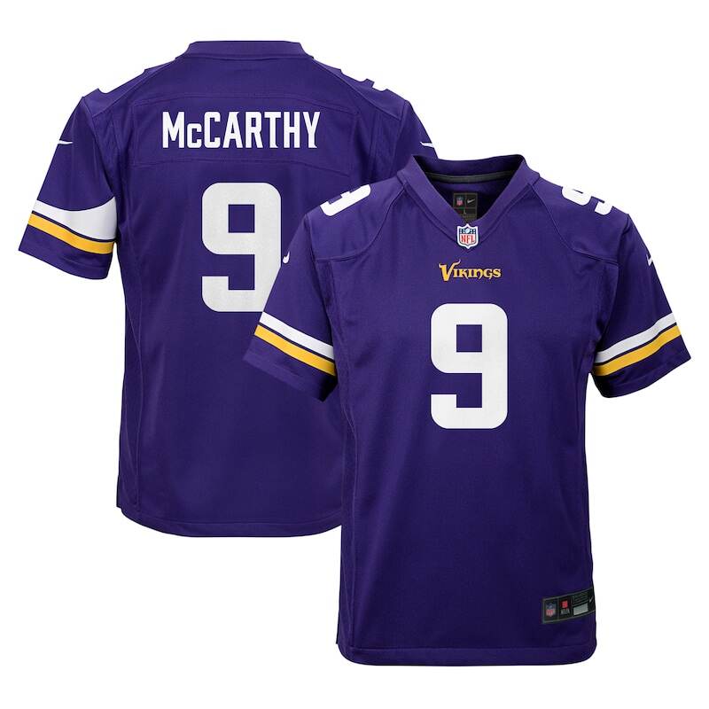 None J.J. McCarthy Champion MIN Vikings Budget-Friendly Jersey