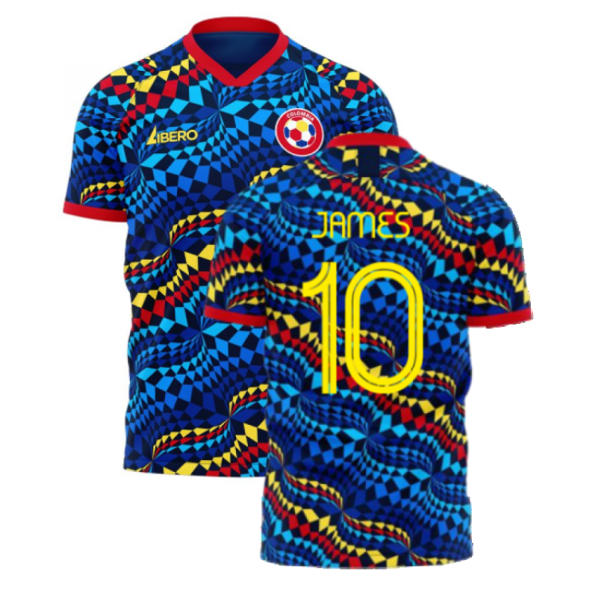 JAMES 10 New Lightweight Colombia Concept Soccer Jersey