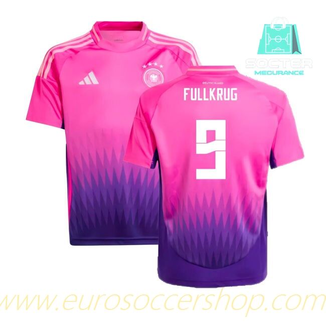 World Cup 2024-25 Edition Germany NT Away Kit Kids (Fullkrug 9)