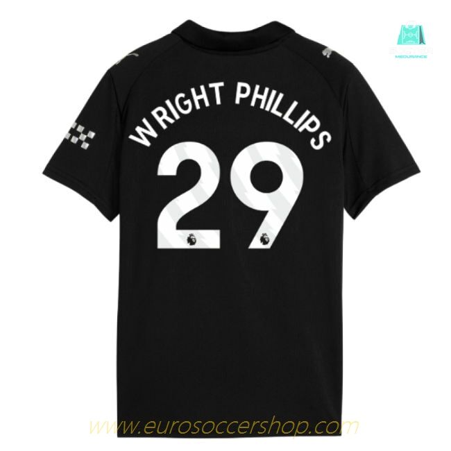 2025-2026 Man City Away Mini Kit (Wright Phillips 29)