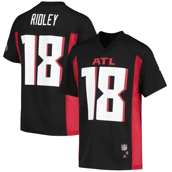 None Replica Football Jersey - Black  | football apparel | NFL Footbal