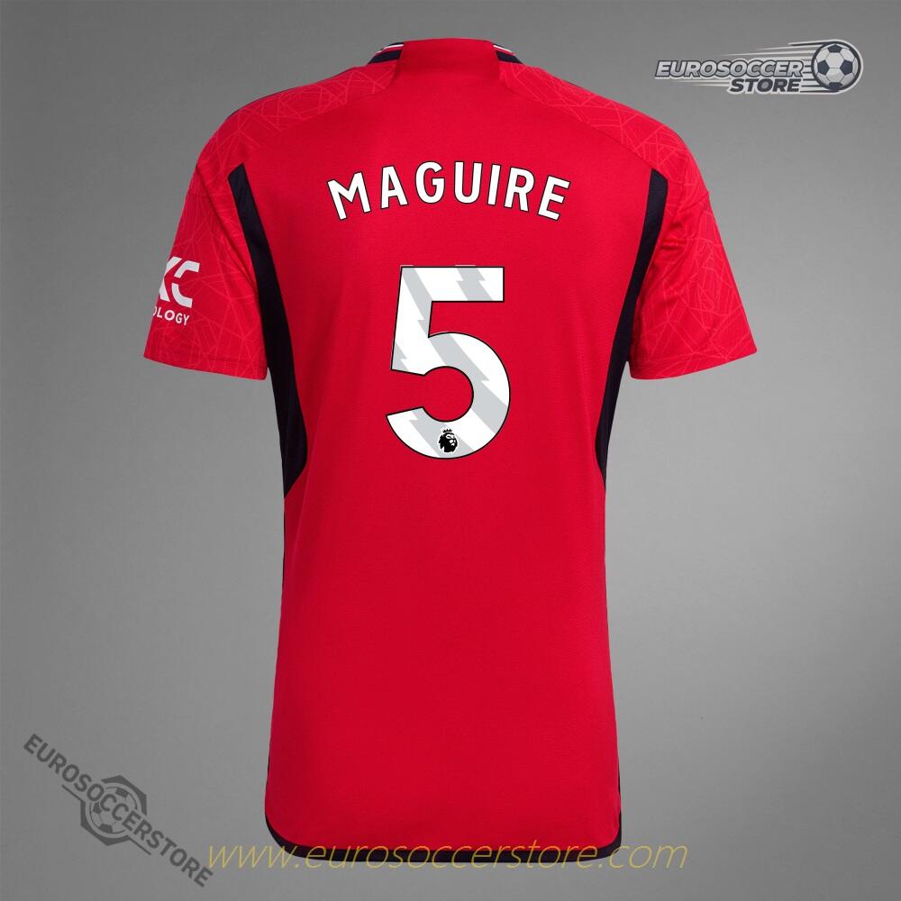 23-24 Season Manchester United Home Jersey No.5 for MAGUIRE