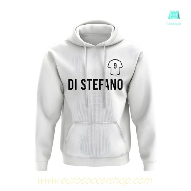 Alfredo Di Stefano Real Madrid Number Hoody (White)