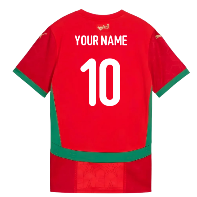 Durable Morocco Womens 20242025 Home Jersey Modern Quickdry