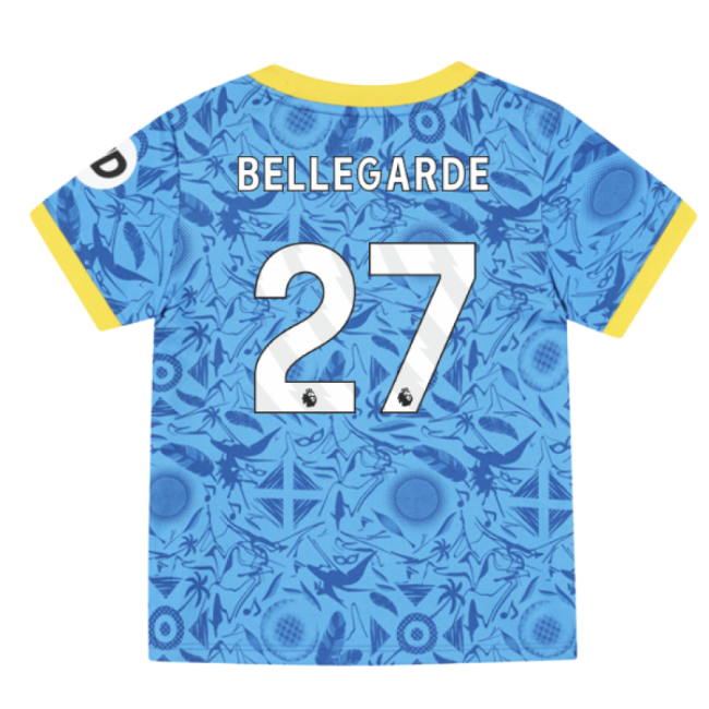 Stretchable 2025-2026 Wolves Third EPL Shirt Classic Bellegarde 2#484