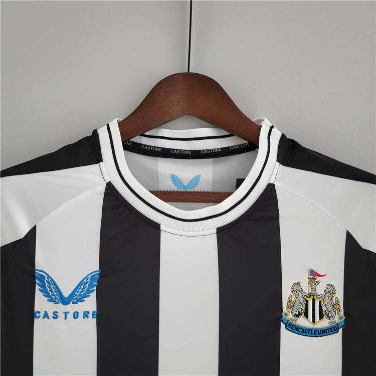 2223 Newcastle United Home WhiteBlack Soccer Jerseys Football Shirt -