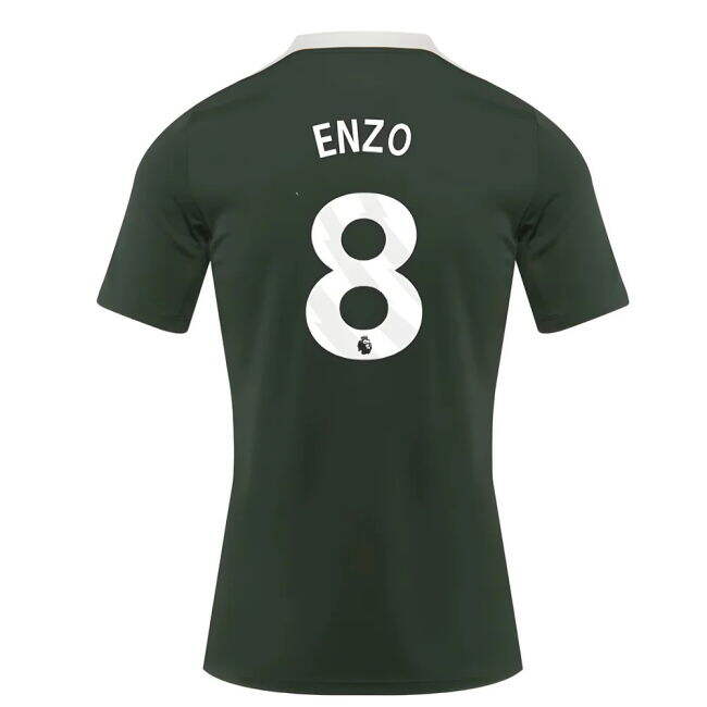 2025-2026 Chelsea Dri-Fit Strike Training Shirt (Green) (Enzo 8) - ...