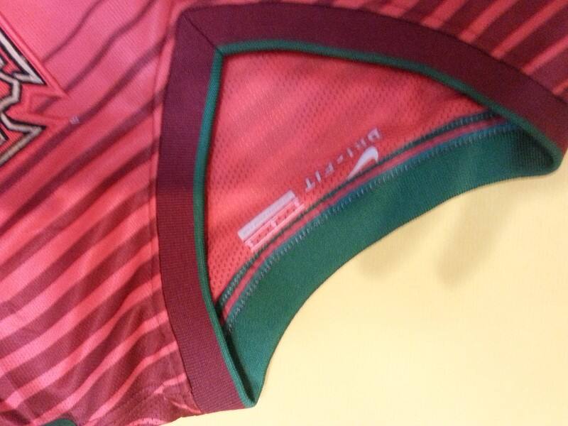 2014 Portugal 7 RONALDO Home Shirt - Official Replica 5076