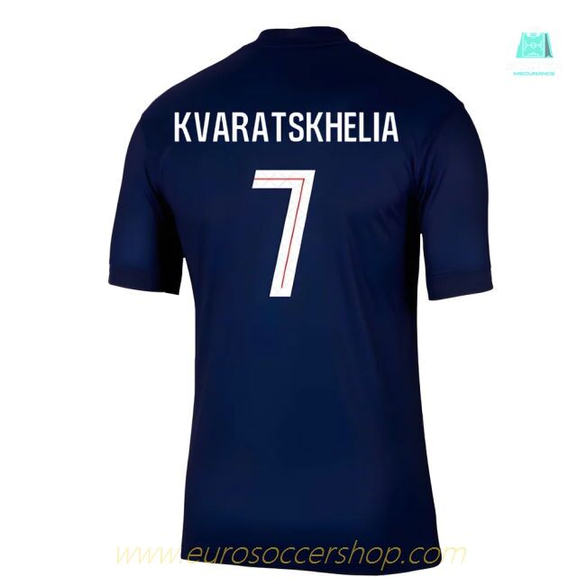 2025-2026 PSG Paris Saint Germain Home Shirt (Kvaratskhelia 7)