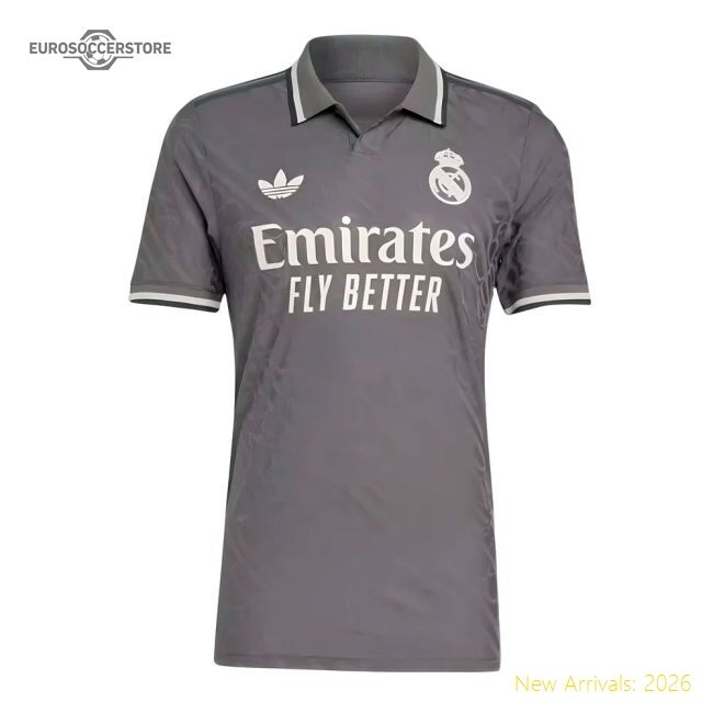 Real Madrid Laliga Bellingham Third Premium Jersey Performance Fabric