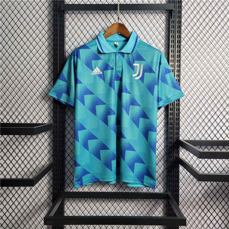 2223 Juventus Light Blue Polo Shirt - Official Replica 6921