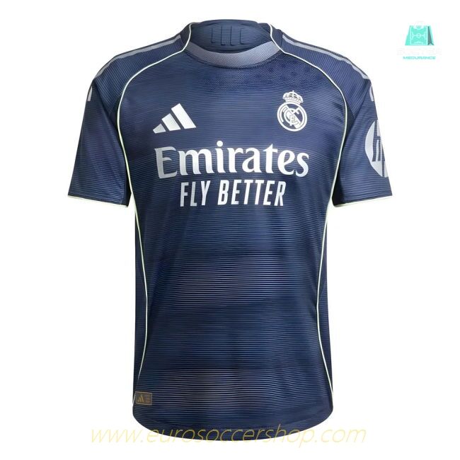 2025-2026 Real Madrid Authentic Away Shirt