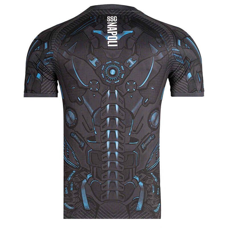 SSC Napoli Ebony Training Soccer Jersey 2025/26 Authentic Kit