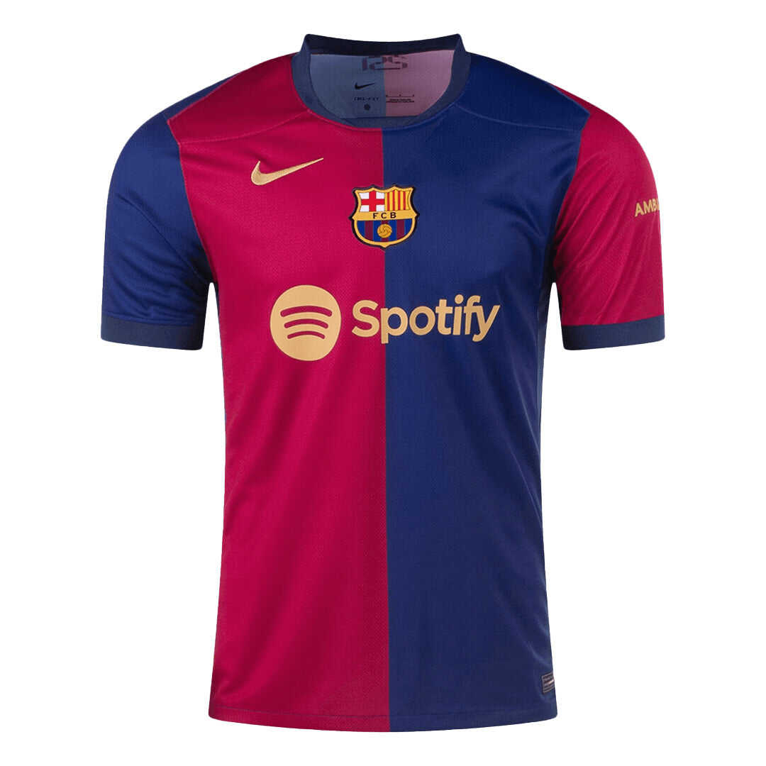Barcelona 2024/25 Home Soccer Jersey Authentic Kit