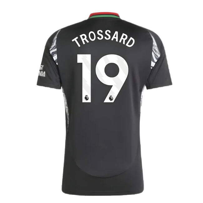 Arsenal 2024-20 Away Football Shirt Featuring Trossard 19 L S