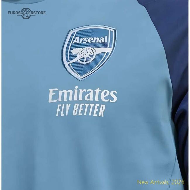 Premium 2025-2026 Arsenal Training Tee (blanch Blue) - Premium