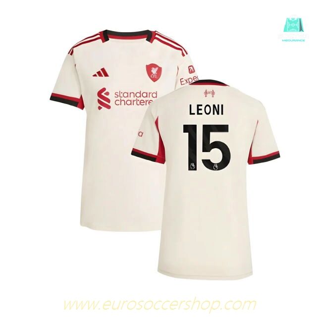 2025-2026 Liverpool Away Shirt (Womens) (Leoni 15)