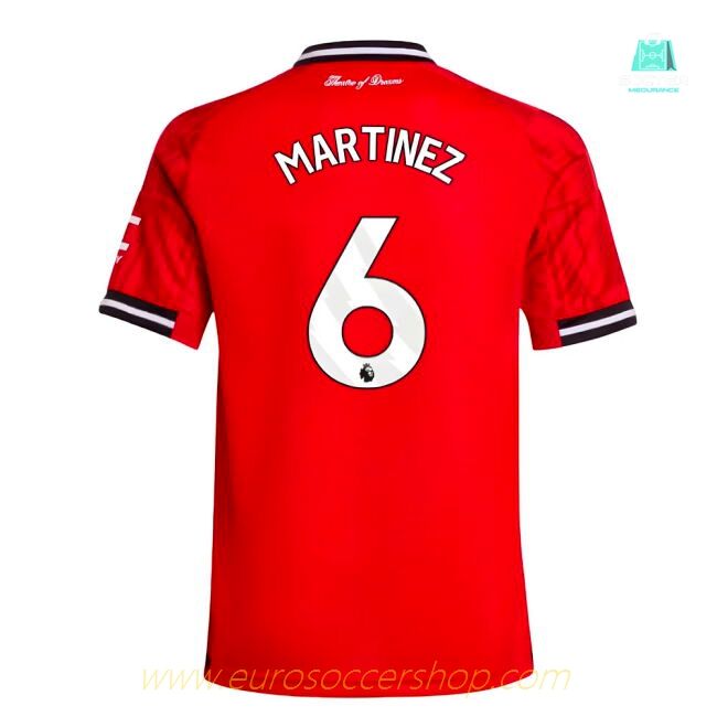 2025-2026 Man Utd Home Shirt (Kids) (Martinez 6)