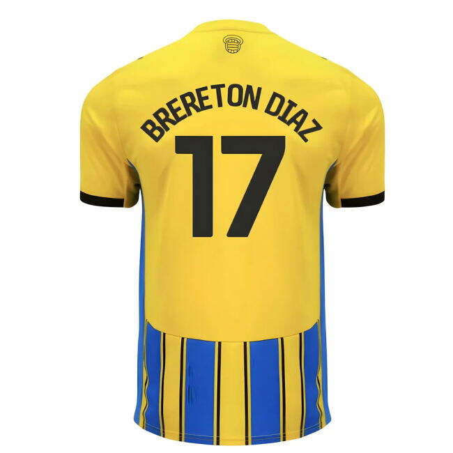 2025-2026 Southampton Away Shirt (Kids) (Brereton Diaz 17) - offici...