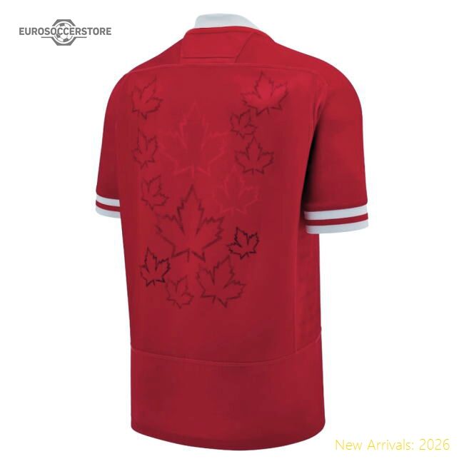 Premium Canada Rugby 20252026 Home Jersey () Quickdry