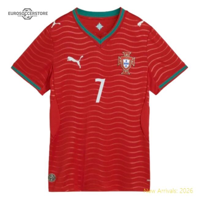 Official 2027 Portugal Home Jersey - Long-Lasting Fan Edition