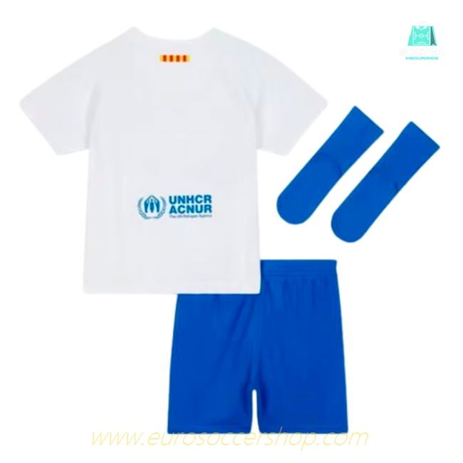 2023-2024 Barcelona Away Baby Kit (Lewandowski 9)