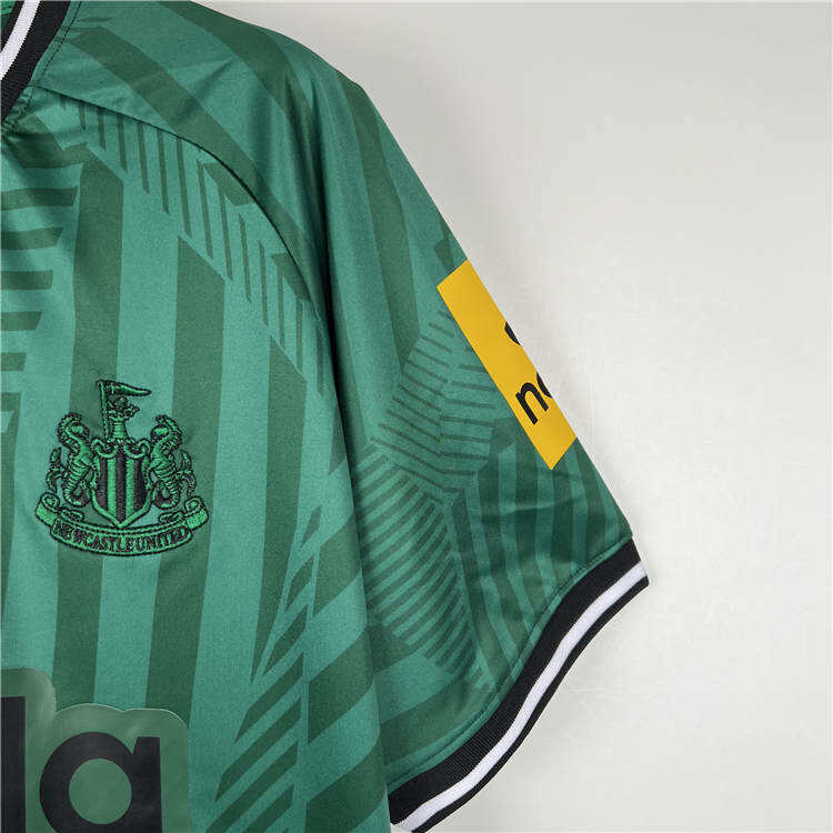 2324 Newcastle United Away Green Soccer Jersey Football Shirt -