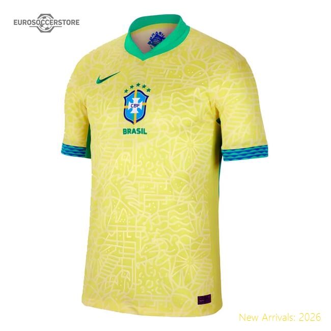Football Brazil Top Jersey (2024-2025) Style Quality Casual