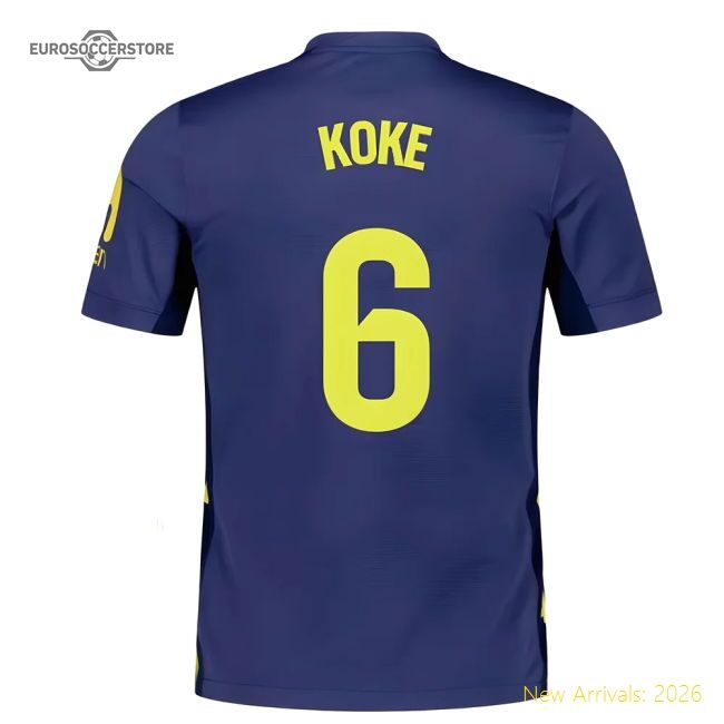 2025-2026 Atletico Madrid Away First-class Jersey Koke Nike Dri-fit
