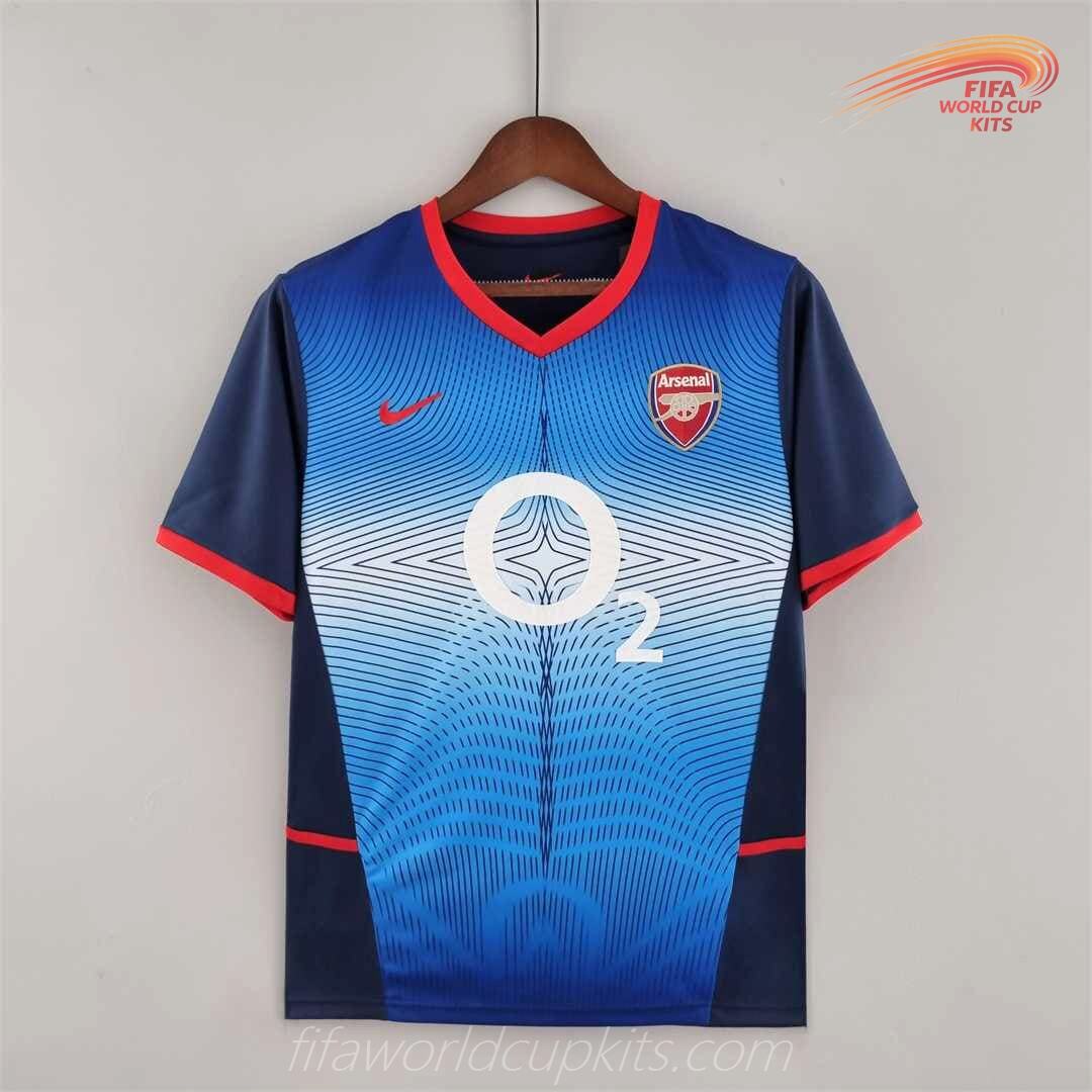 Arsenal season 02-03 Visiting Soccer Jersey