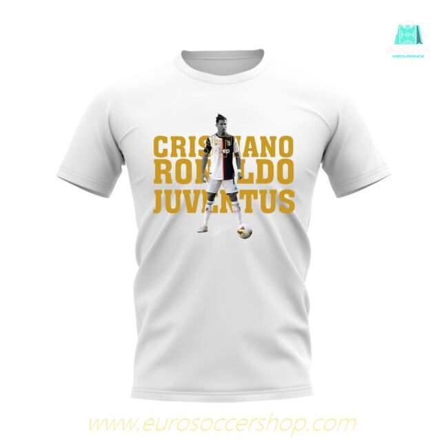 Cristiano Ronaldo Juventus Player Tee (White)