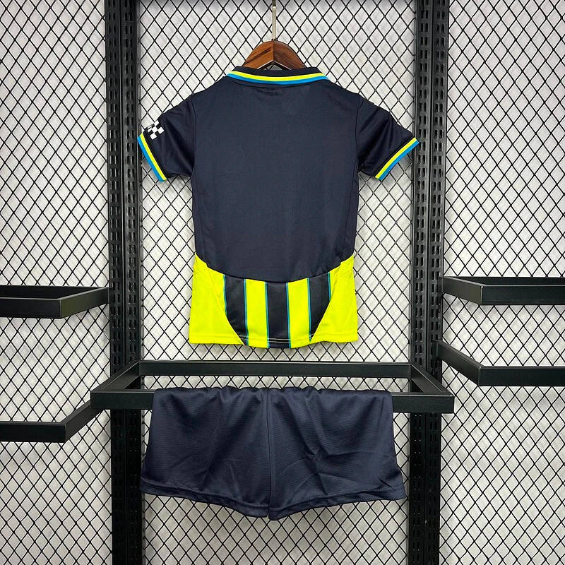 Kids Manchester City 2425 Away Kit ShirtShorts - Official Replica
