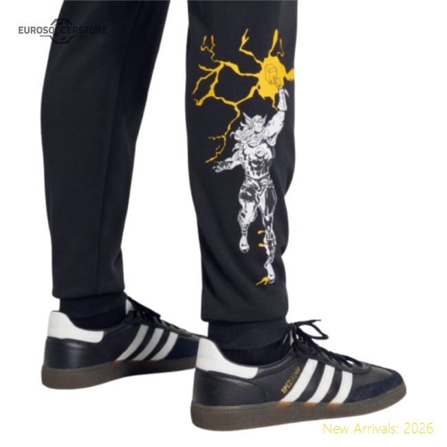High-quality 2025-2026 Real Madrid Marvel Pants (black)
