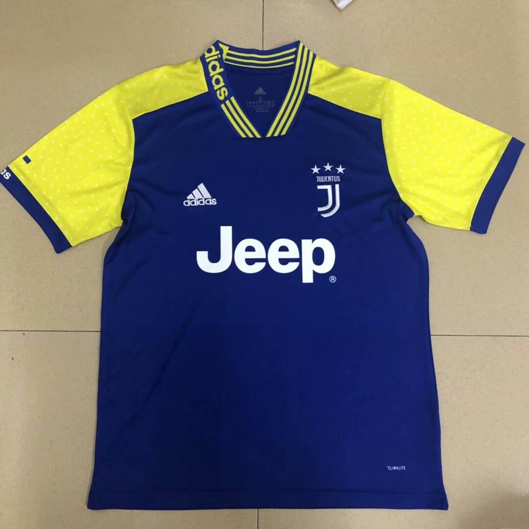 2019-20 JUVENTUS BLUE SOCCER JERSEY SHIRT - Official Replica 5588