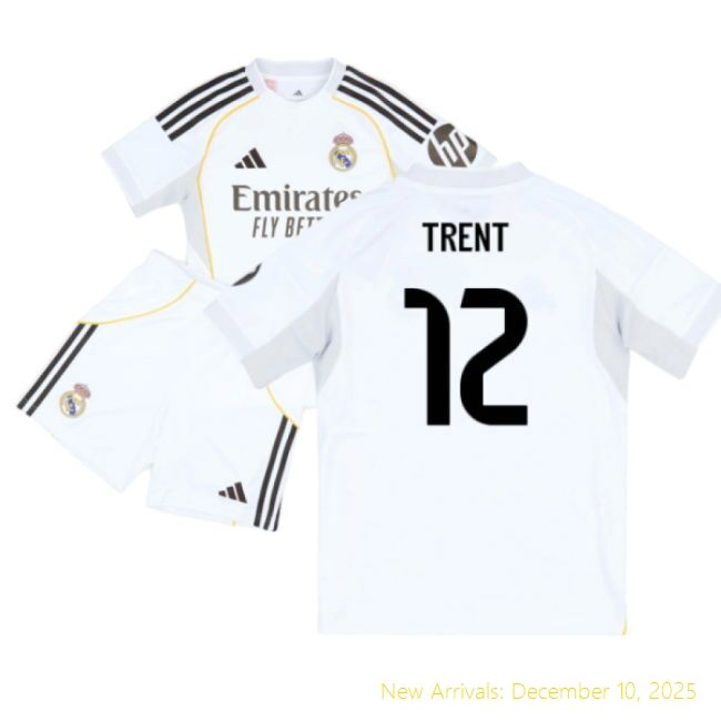 2025-2026 Real Madrid Home - Stylish Design - Moisture Wicking